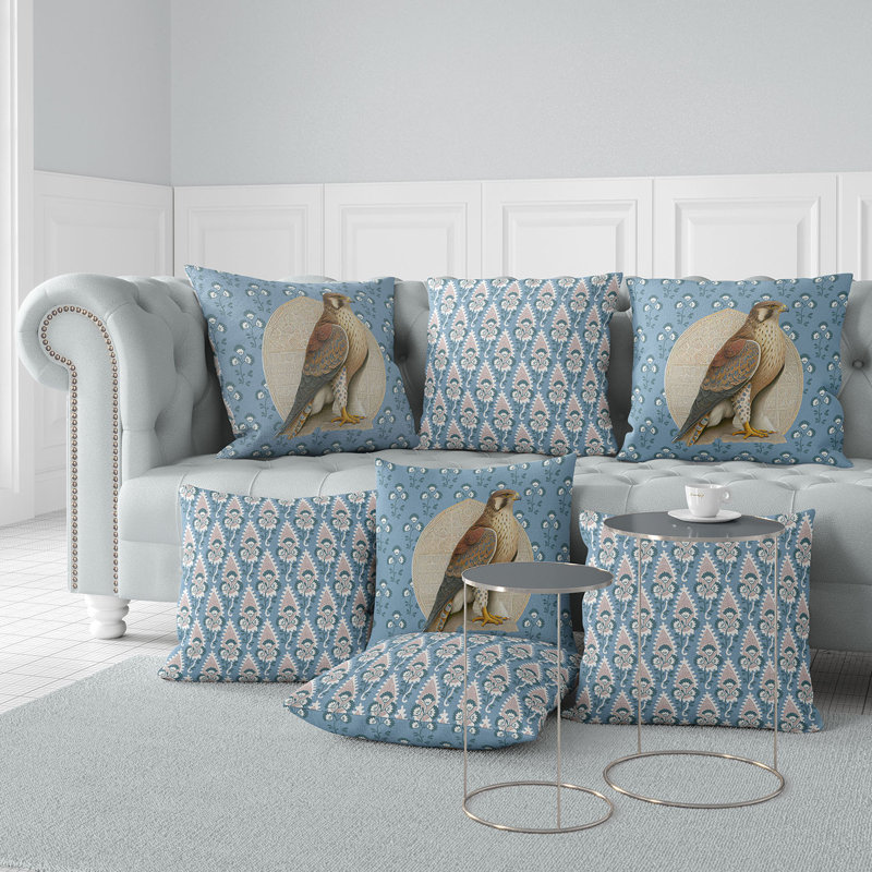 Coussin Floral Floral, 20 po x 20 po