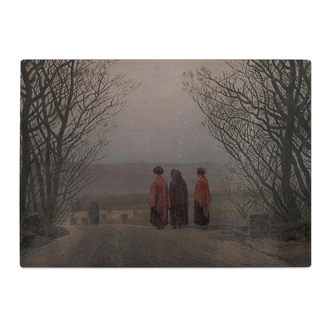Easter Morning by Caspar David Friedrich Chopping Board