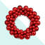 Couronne de boules brillantes et mates-251955640-255712690