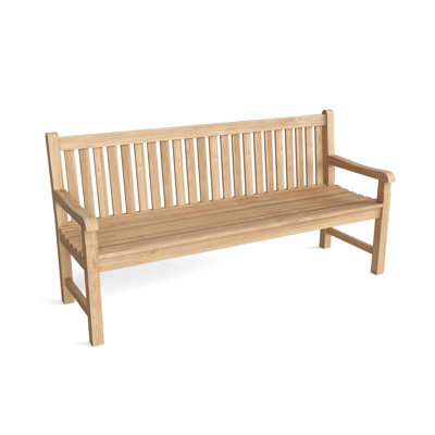 Classic 4-Seater Teak Garden Bench