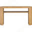 Console rustique avec pieds cannelés Trexm