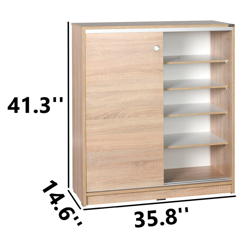 20 Pair Shoe Storage Cabinet