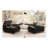 Square Tufted Upholstered PU Ottoman