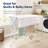 Clothes Drying Rack - No-Assembly Foldable Laundry Drying Rack with Extendable Width, Free-Standing X-Frame Design, Space-Saving for Indoor & Outdoor Use