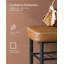 Arrigo Revolution Performance Fabrics® Upholstered Bench with Shelves
