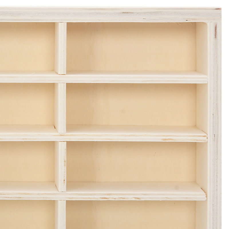 Vidaxl Wooden Collector's Display Case