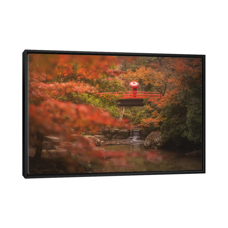 Reproduction de photo sur toile, H 18 po x l 26 po x P 1,5 po, Toile avec cadre flottant noir, Pas de tapis