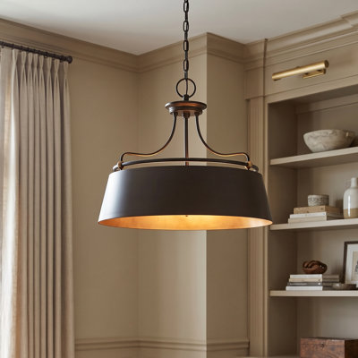 Natoli 4 - Light Dimmable Drum Chandelier