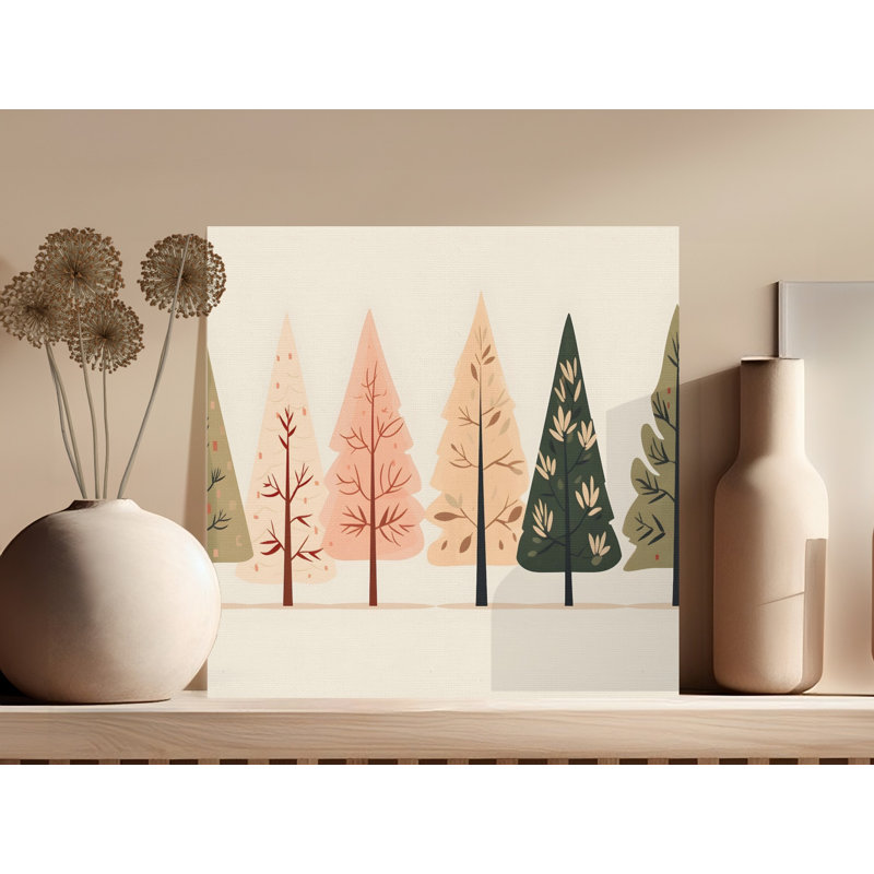 Spitzer Wrapped Canvas Print Set, 14x14