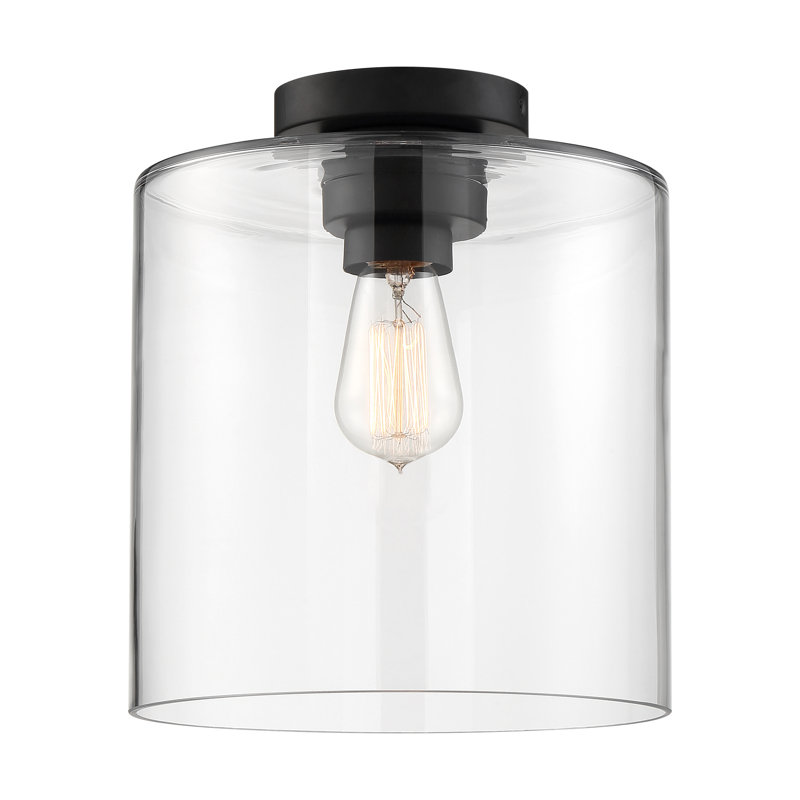 Plafonnier encastré 1 lumière Tammi, Noir mat