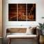 Excellent whisky - 3 pièces sur toile tendue-1921705265