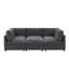 Canapé modulaire réversible en velours côtelé-130154476-130154483