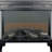 24 Inch Three Sided Glass Electric Fireplace With Feet