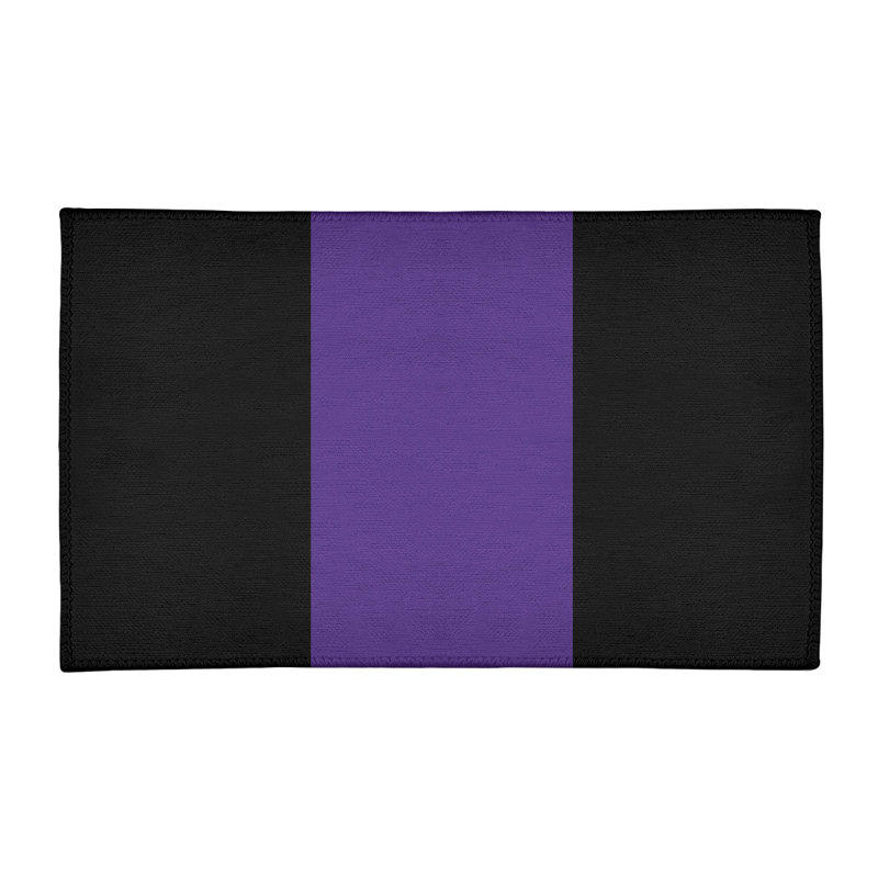 Tapis mauve/noir, Rectangle 2 pi x 3 pi