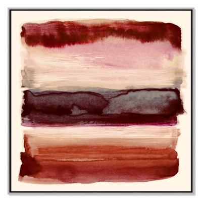Sky Collection "Burgundy Sky II" Print by Nan