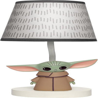 Lambs & Ivy Star Wars The Child/Baby Yoda Nursery Lamp With Shade And Bulb -  One Allium Way®, 2281D55BA61D4B699C83697FA0BB70E4