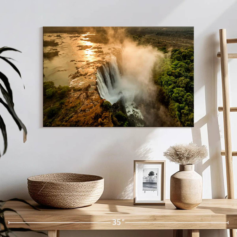 Alvord Victoria Falls Sunrise, H 16 po x l 24 po