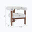 Fauteuil d'appoint rembourré à accoudoirs ronds-571566393