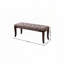 Banc de salle à manger rembourré et capitonné-1099508369