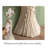 Rustic White Wood Console with Distressed Finish