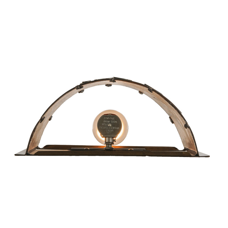 11" Wide Deer At Lake Right Wall Sconce