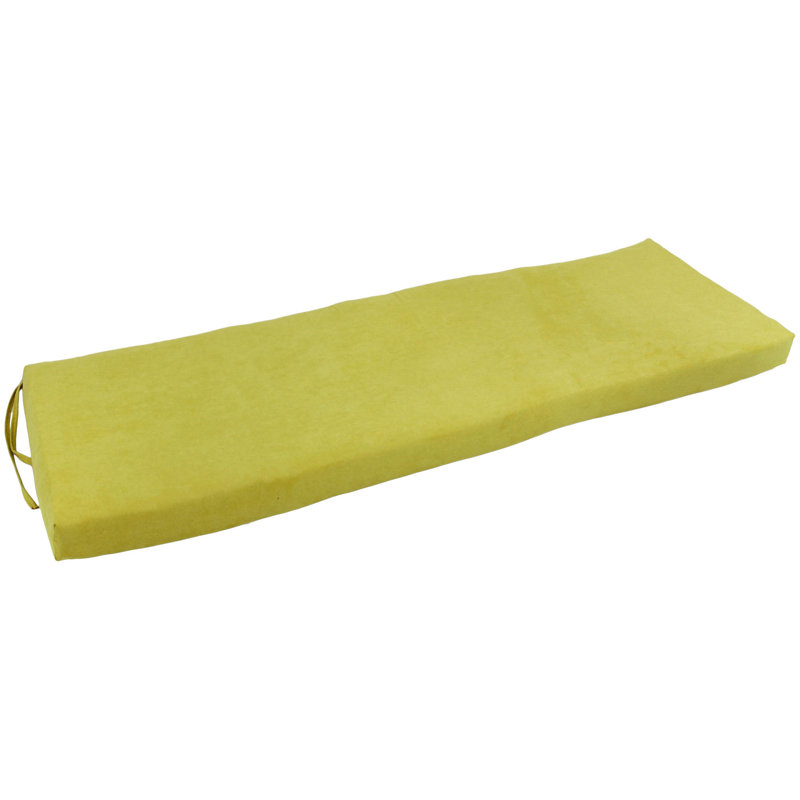 Outdoor 3'' Bench Seat Cushion, Mojito Lime