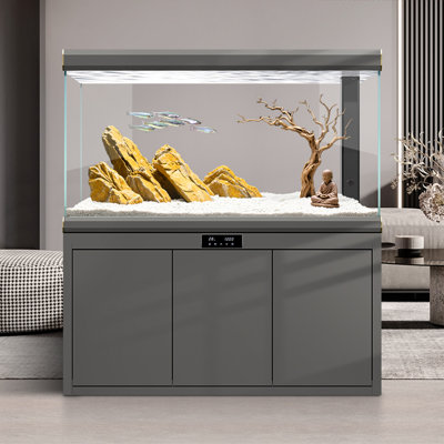 Nordic-Style Glass Arowana Aquarium Tank