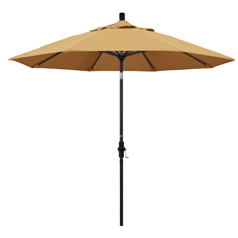 Parasol 9 'Market Sunbrella, Toile toile Sunbrella® blé