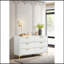 Karena White Rectangular 6-Drawer Dresser-477854546