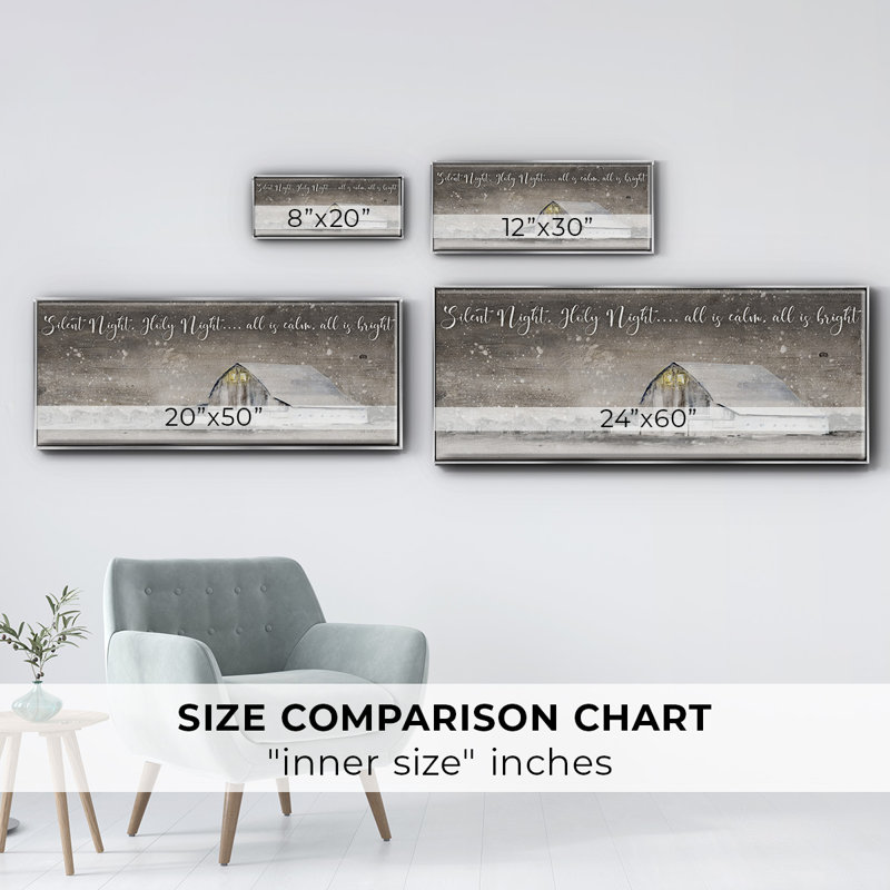 Silent Night- Framed Canvas