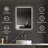 Naliyah Flat Wall Mirror-176453982