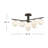 Selene Swirl Glass Semi Flush Mount-108510877