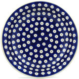 Blue Eyed Peacock Stoneware Pasta Bowl