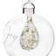 Anna New York 4.5'' Handmade Text & Numbers Ball Ornament