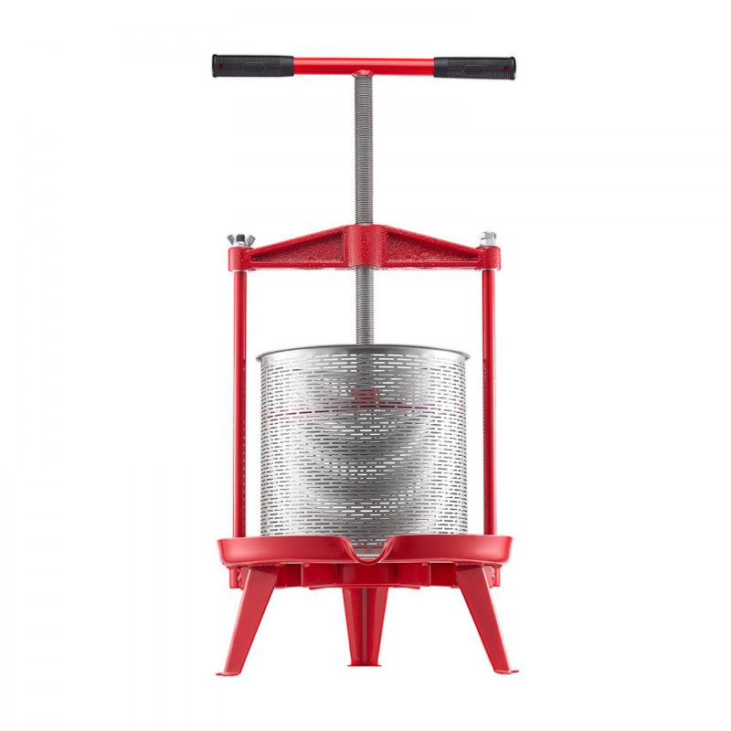 Pressoir manuel à vin pour la fabrication du vin 3,69 gallons / acier inoxydable 14L