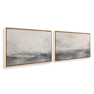 Wistful Tides Set of 2 Canvas Prints