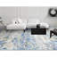 Handmade Silk and Wool Abstract Area Rug-2012000423
