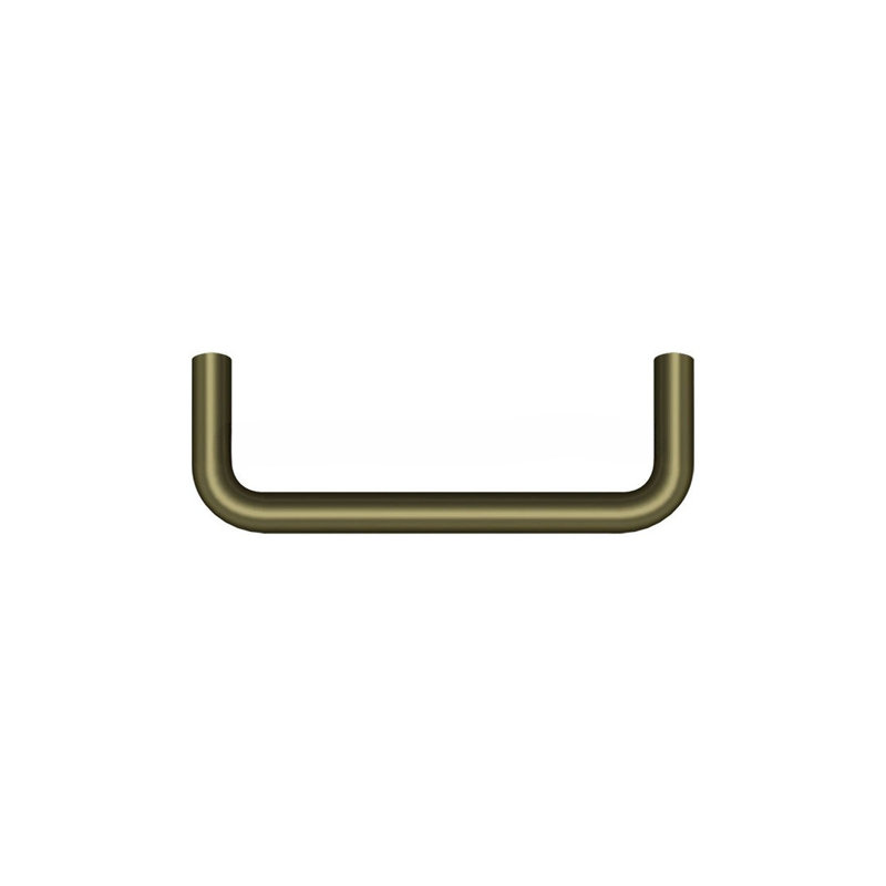 Poignée Deltana 3 1/2 po; finition laiton antique, Laiton antique, 3 1/2"