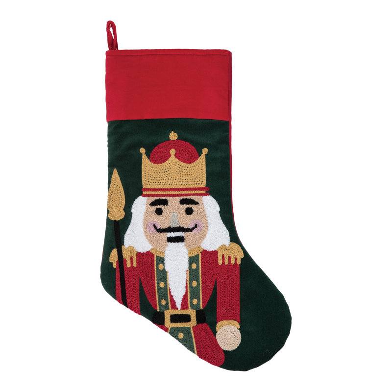 Chaussette de noël casse-noisette king