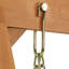 Arianna 2 Person Rubberwood Porch Swing
