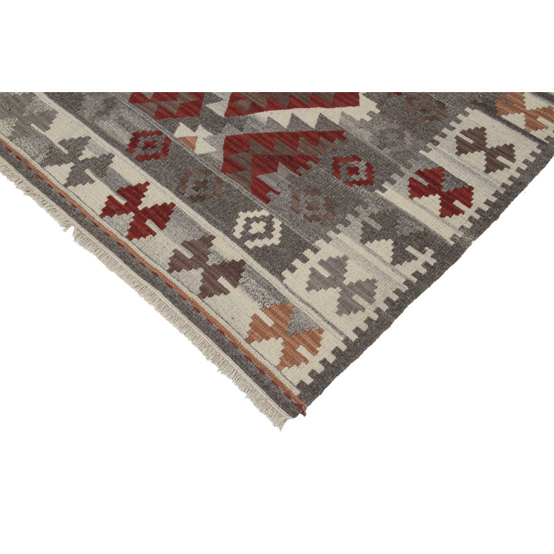Shuler Ikat Hand Woven 20cm X 140cm Area Rug