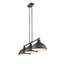 Luminaire suspendu linéaire 3 lumières Laramy-107150106-107150122