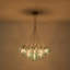 19-light Seeded Glass Cluster Bubble Chandelier