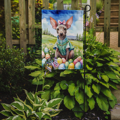 Easter Egg Hunt Double Sided 15.5'' H x 11.25'' W Polyester Easter Garden Flag