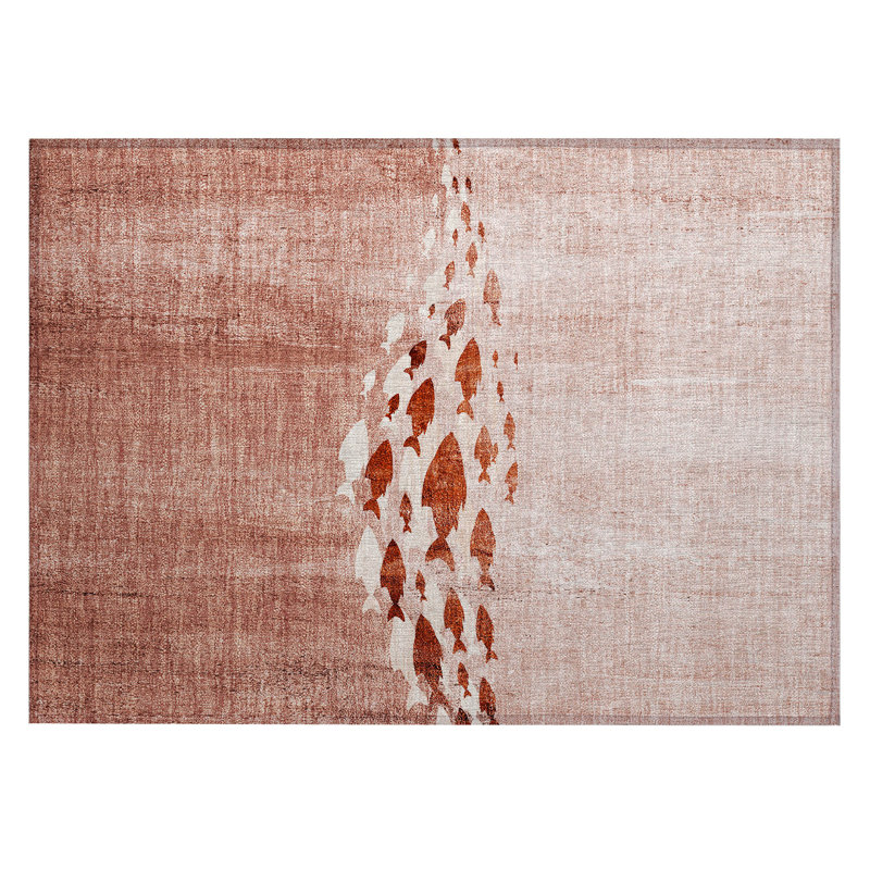 Kinslee Animal Print Indoor / Outdoor Rug, Rectangle 1'8" x 2'6"