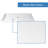 Qwall 60" W x 36" D Framed Rectangle Shower Stall and Base Included-12811569