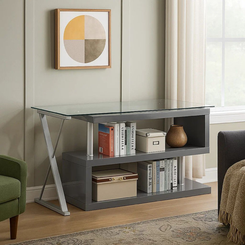 Bureau en verre Paskal