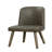 Gray Oak Finish 7PCs Dining Room Set