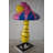 Happy Giant Mushroom Made of Resin for Outdoors Indoors Size: 43" x 43" x 68"H