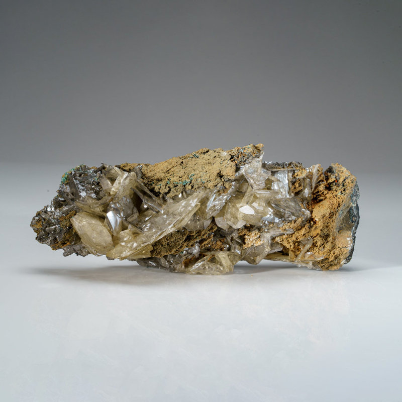 Cerussite de la mine de Tsumeb, District d'Otavi-Bergland, Oshikoto, Namibie